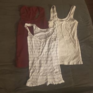 Banana Republic stretch tank top bundle
